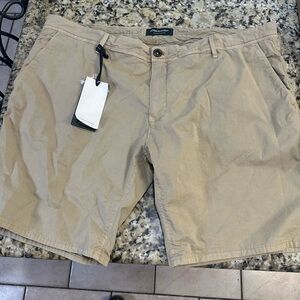 Rodd & Gunn Tan Flat Front Shorts
